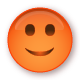 Der Smiley ist orange und lacht, wenn alle nötigen Stunden gebucht wurden